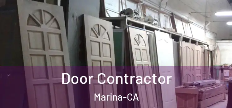  Door Contractor Marina-CA